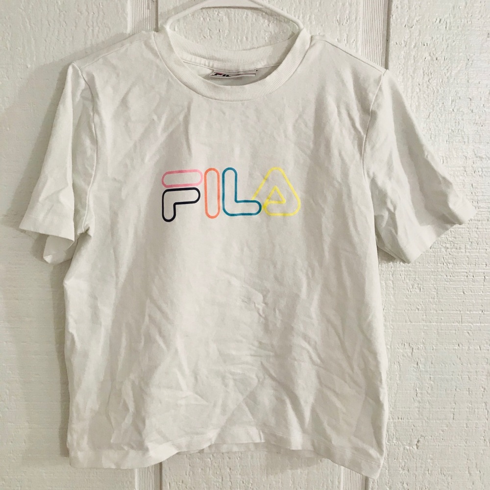 NWOT FILA white top